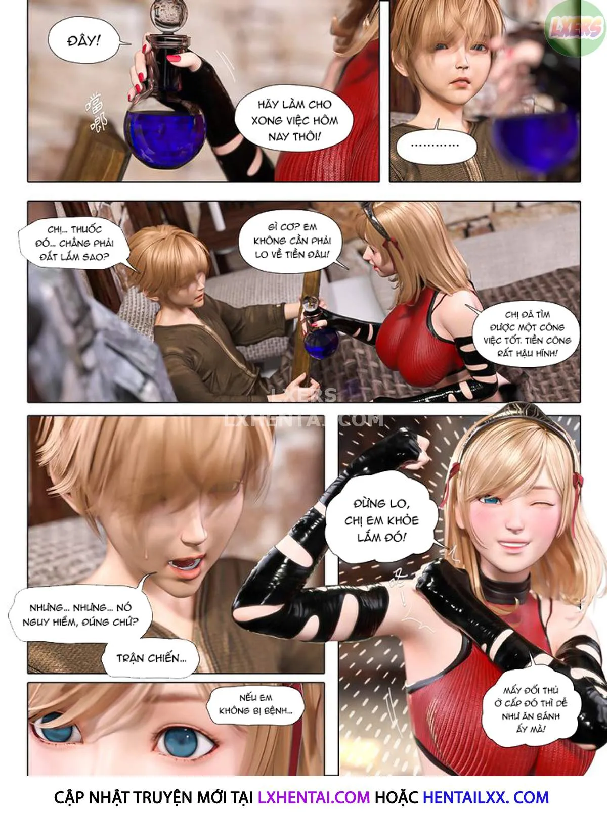 HentaiVN.net - Ảnh 14 - The Rose Fall Into Darkness - Chap 1