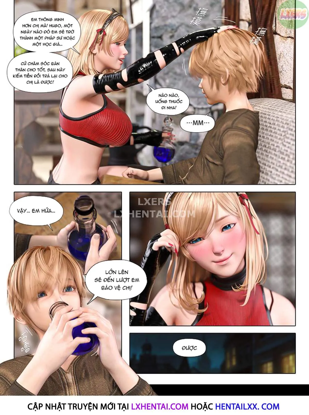 HentaiVN.net - Ảnh 15 - The Rose Fall Into Darkness - Chap 1