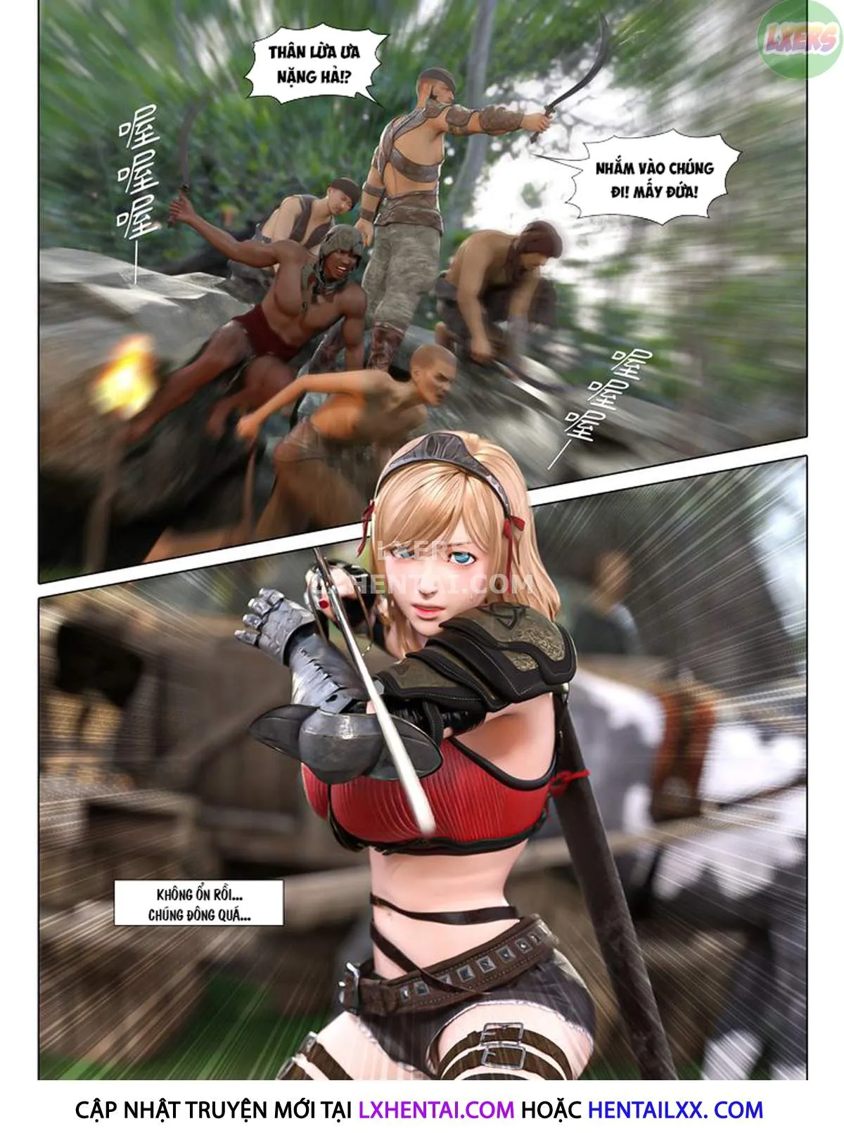 HentaiVN.net - Ảnh 21 - The Rose Fall Into Darkness - Chap 1