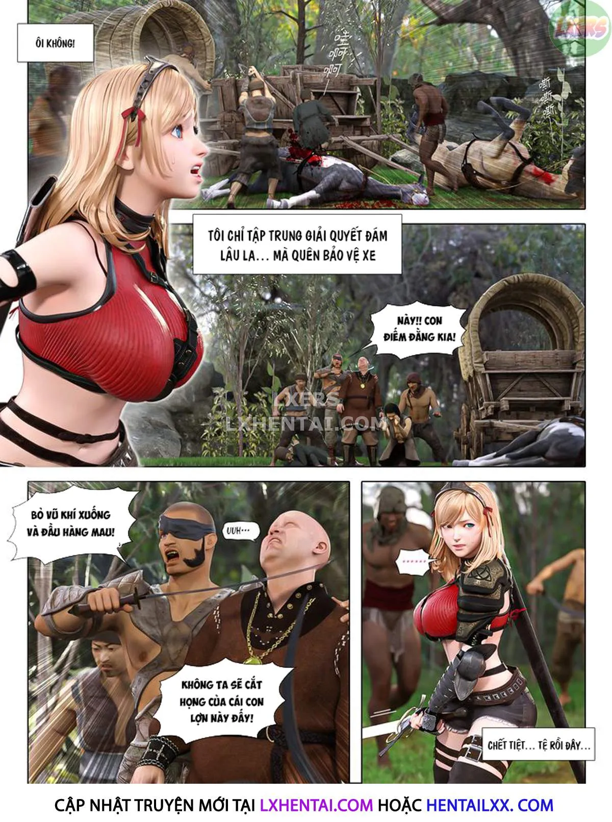 HentaiVN.net - Ảnh 23 - The Rose Fall Into Darkness - Chap 1