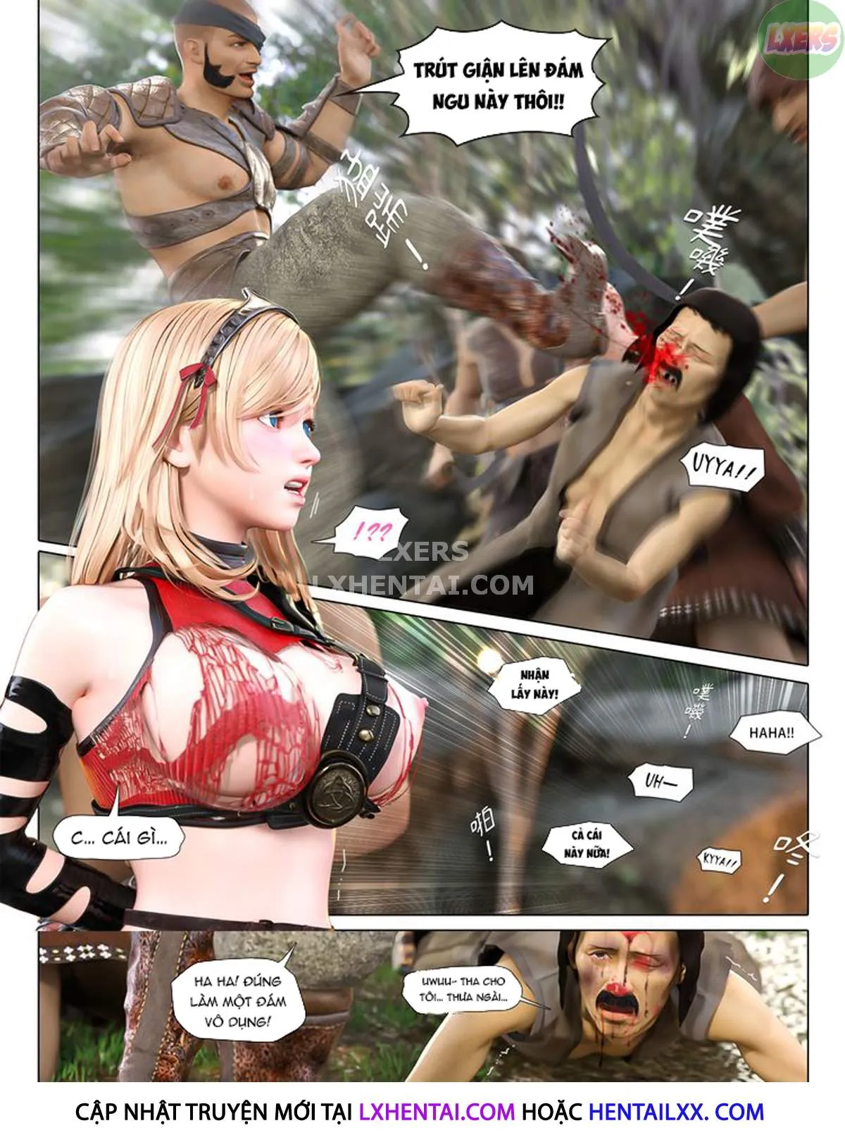 HentaiVN.net - Ảnh 30 - The Rose Fall Into Darkness - Chap 1