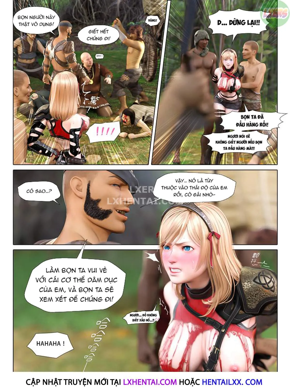 HentaiVN.net - Ảnh 31 - The Rose Fall Into Darkness - Chap 1