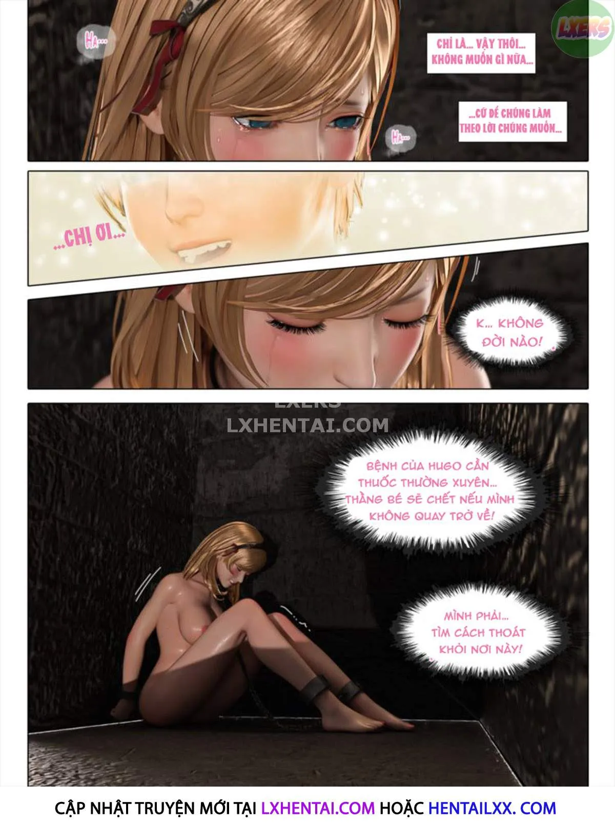 HentaiVN.net - Ảnh 29 - The Rose Fall Into Darkness - Chap 2