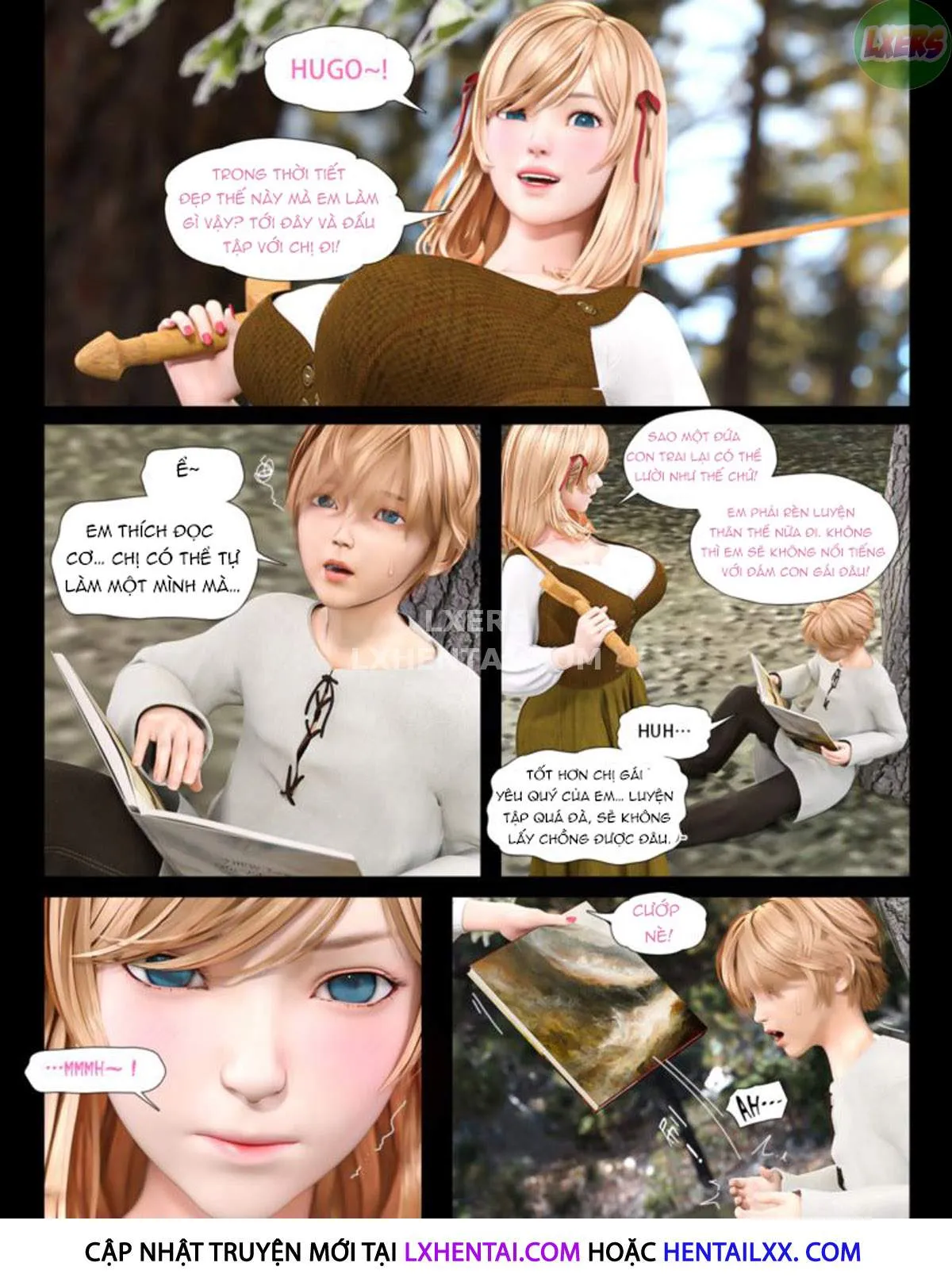 HentaiVN.net - Ảnh 5 - The Rose Fall Into Darkness - Chap 2
