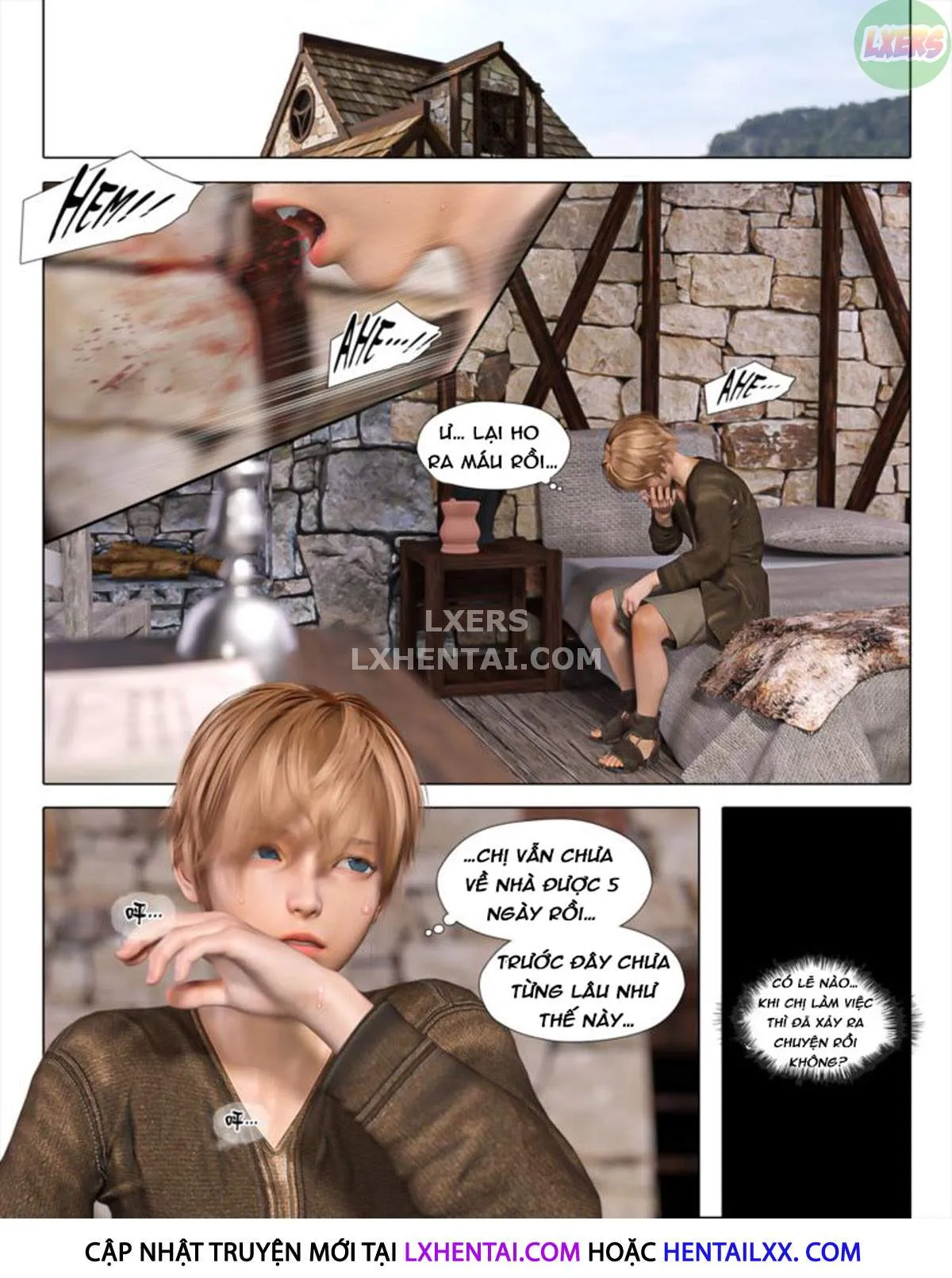 HentaiVN.net - Ảnh 54 - The Rose Fall Into Darkness - Chap 2