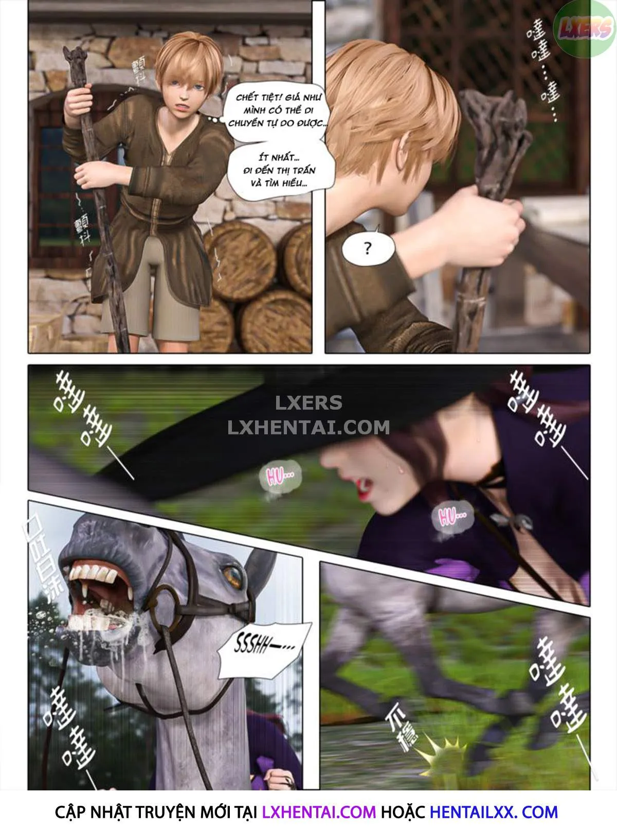 HentaiVN.net - Ảnh 55 - The Rose Fall Into Darkness - Chap 2