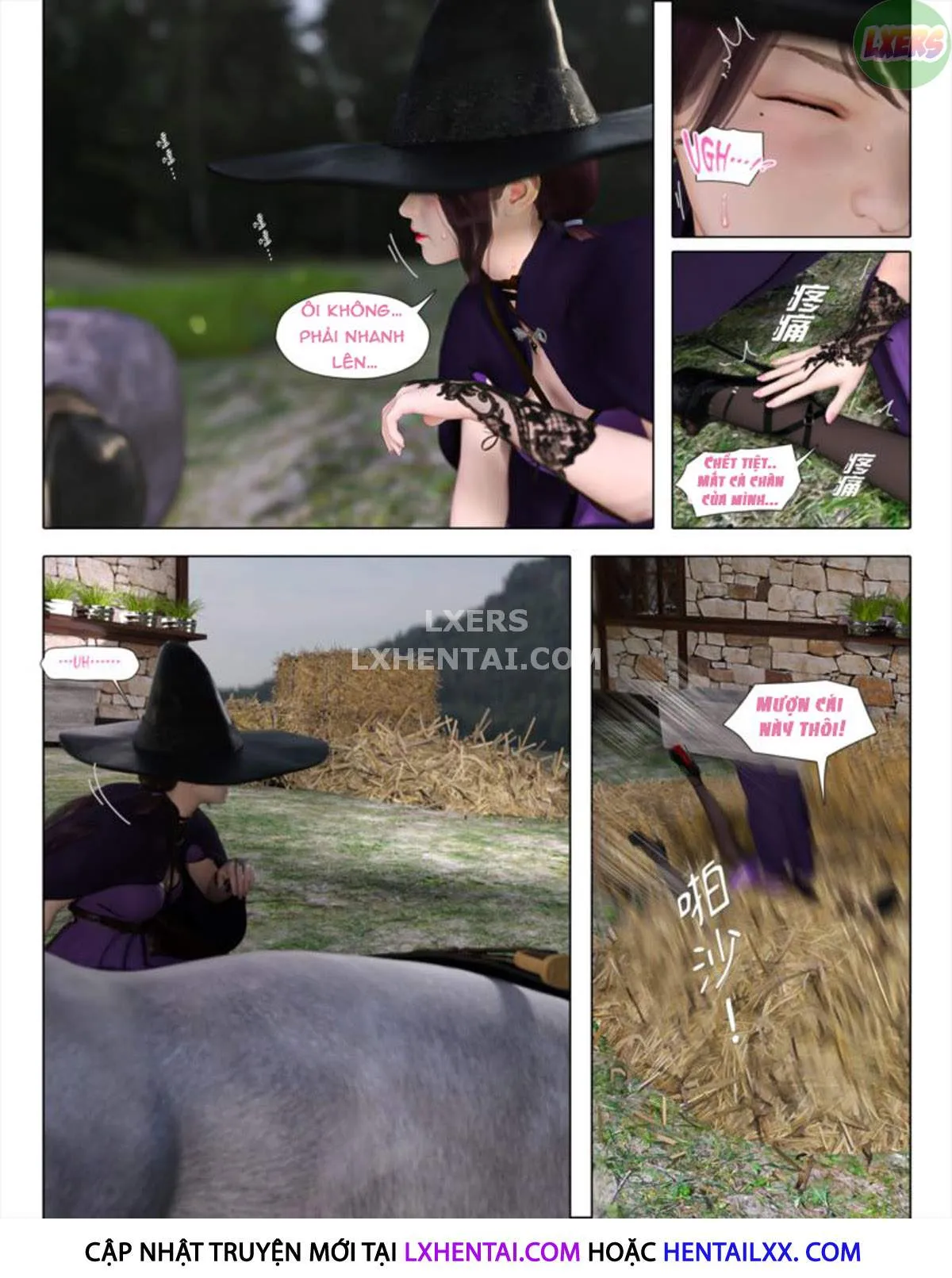 HentaiVN.net - Ảnh 57 - The Rose Fall Into Darkness - Chap 2