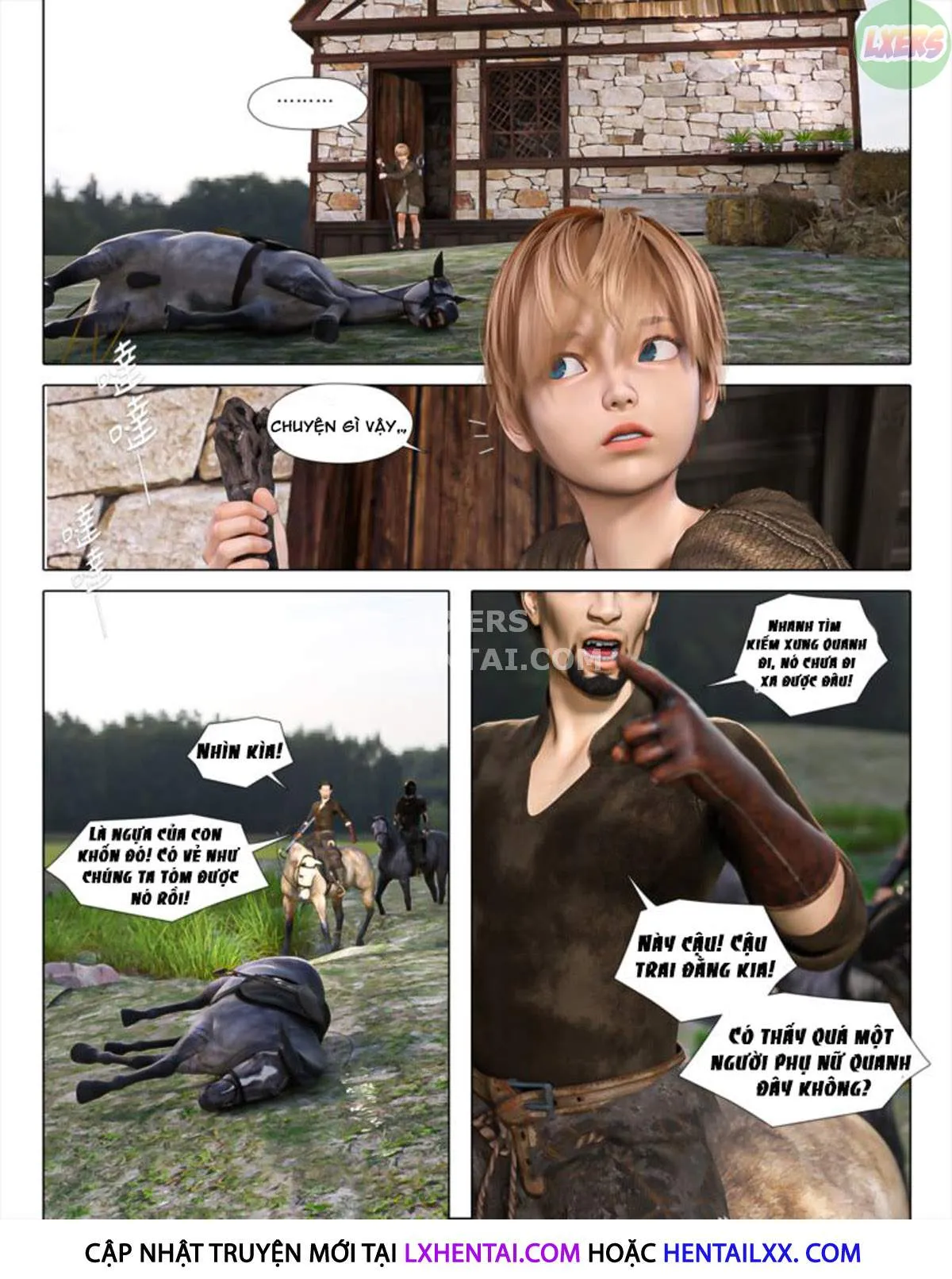 HentaiVN.net - Ảnh 58 - The Rose Fall Into Darkness - Chap 2
