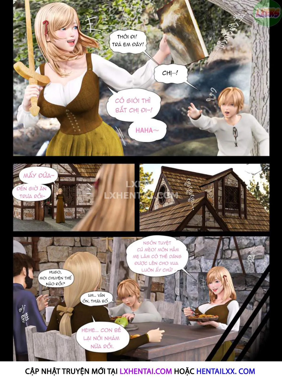 HentaiVN.net - Ảnh 6 - The Rose Fall Into Darkness - Chap 2