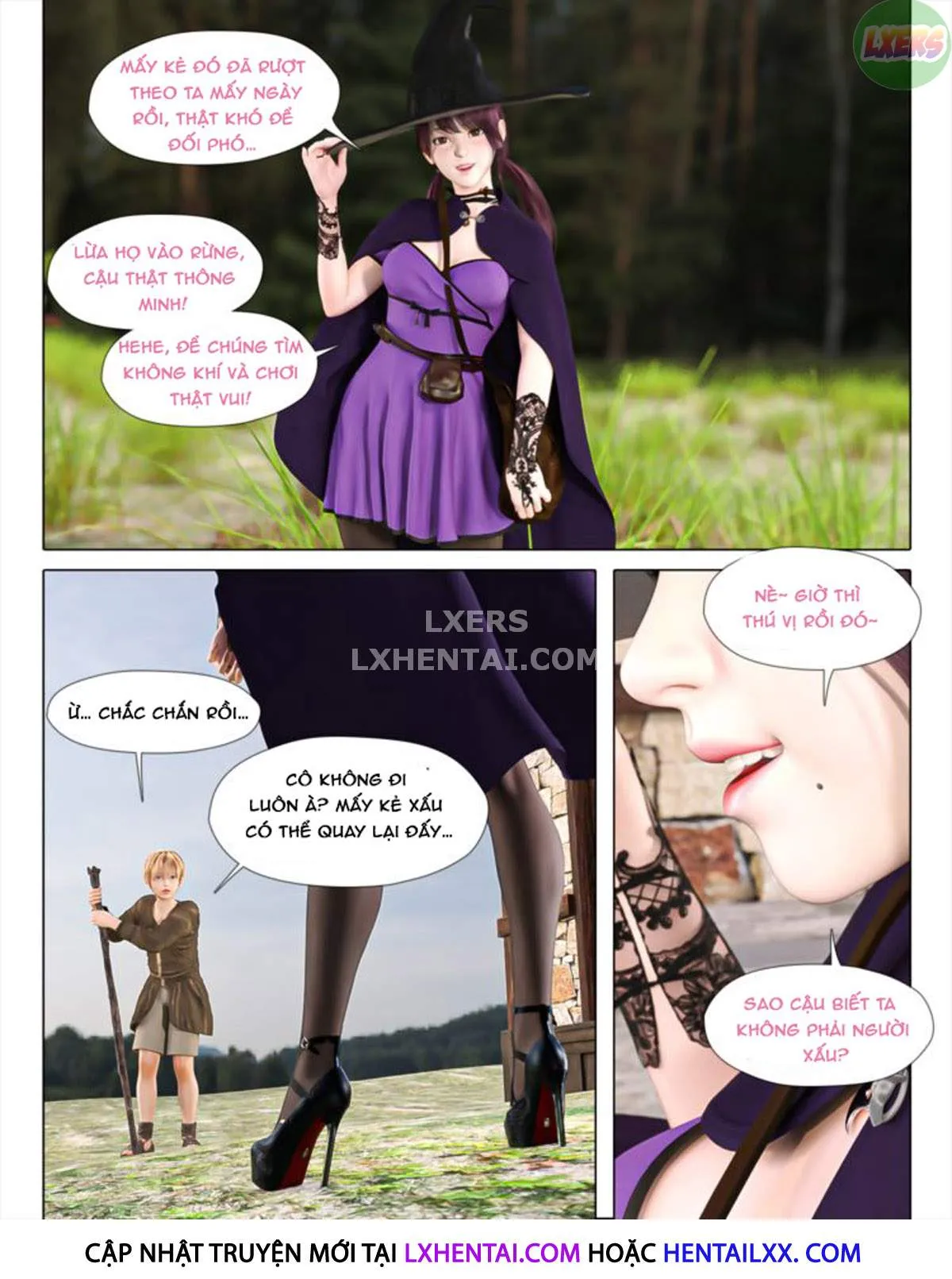 HentaiVN.net - Ảnh 61 - The Rose Fall Into Darkness - Chap 2