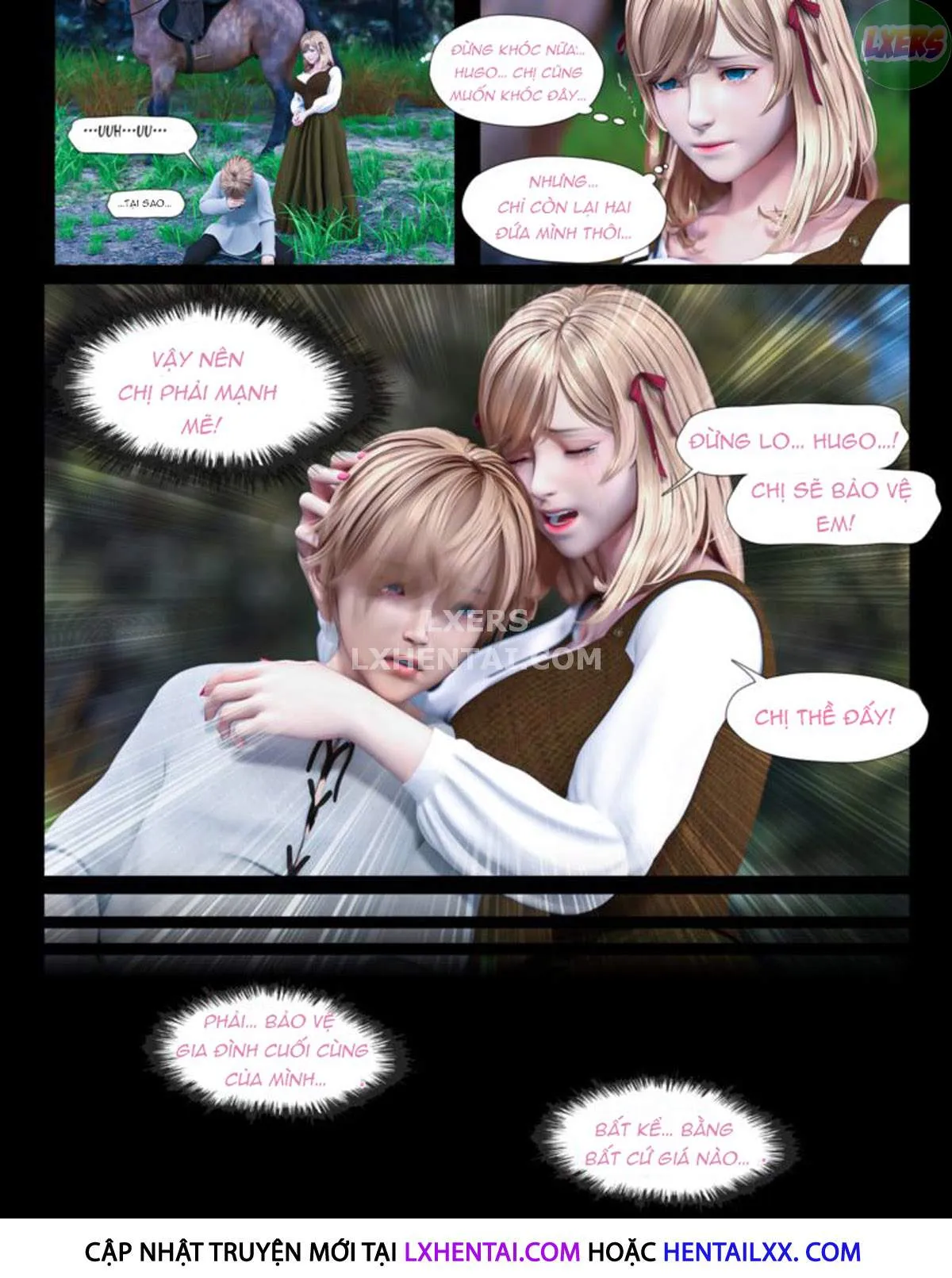 HentaiVN.net - Ảnh 8 - The Rose Fall Into Darkness - Chap 2