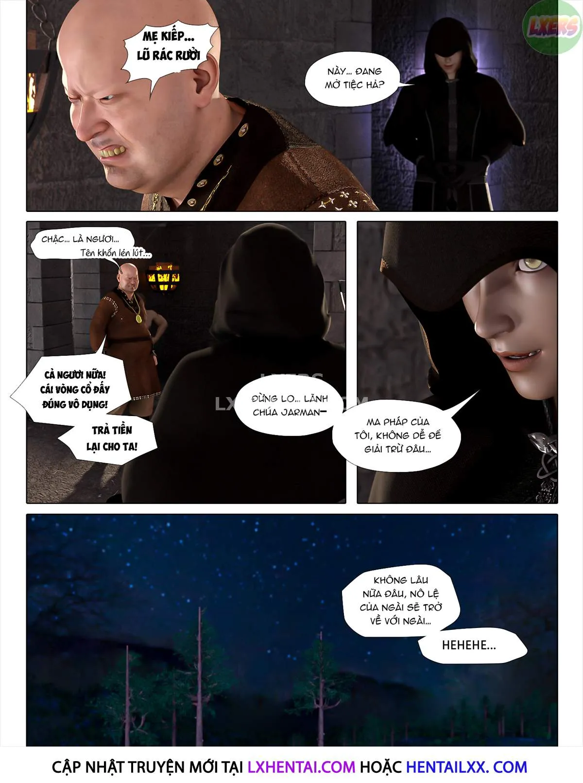 HentaiVN.net - Ảnh 28 - The Rose Fall Into Darkness - Chap 3