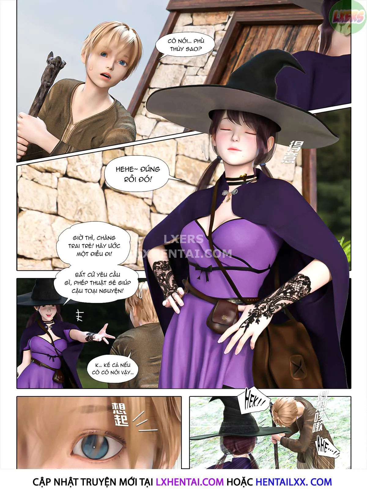 HentaiVN.net - Ảnh 5 - The Rose Fall Into Darkness - Chap 3