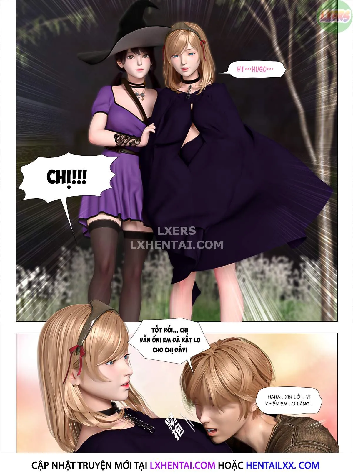 HentaiVN.net - Ảnh 53 - The Rose Fall Into Darkness - Chap 3