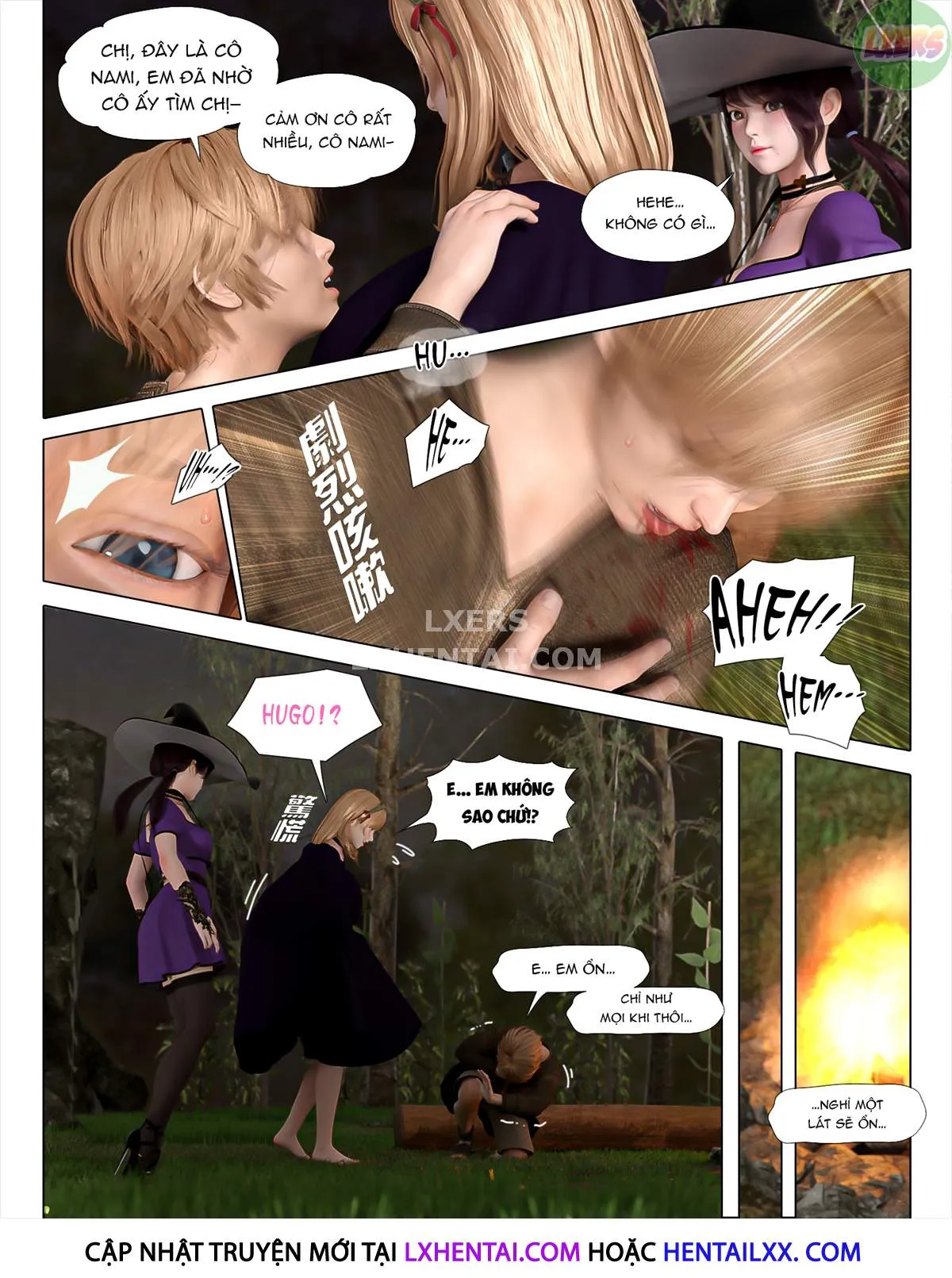 HentaiVN.net - Ảnh 54 - The Rose Fall Into Darkness - Chap 3