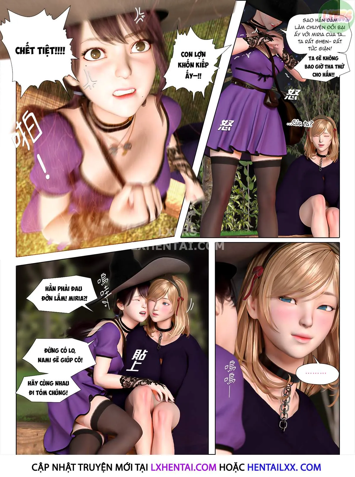 HentaiVN.net - Ảnh 57 - The Rose Fall Into Darkness - Chap 3
