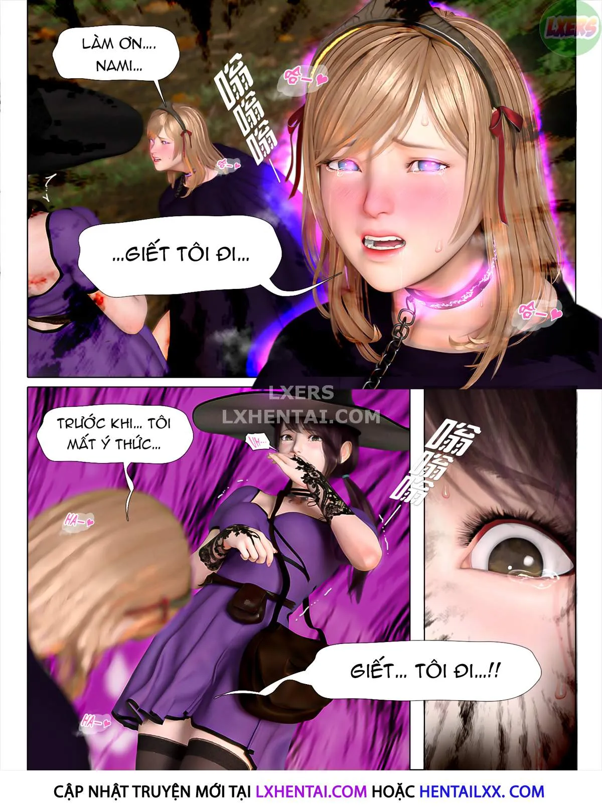 HentaiVN.net - Ảnh 62 - The Rose Fall Into Darkness - Chap 3