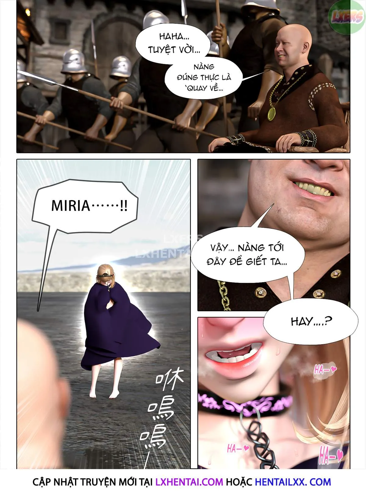 HentaiVN.net - Ảnh 64 - The Rose Fall Into Darkness - Chap 3
