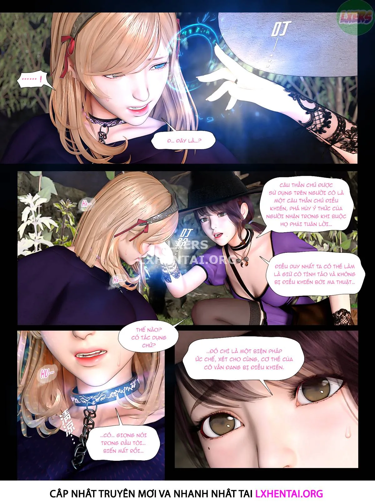 HentaiVN.net - Ảnh 27 - The Rose Fall Into Darkness - Chap 4