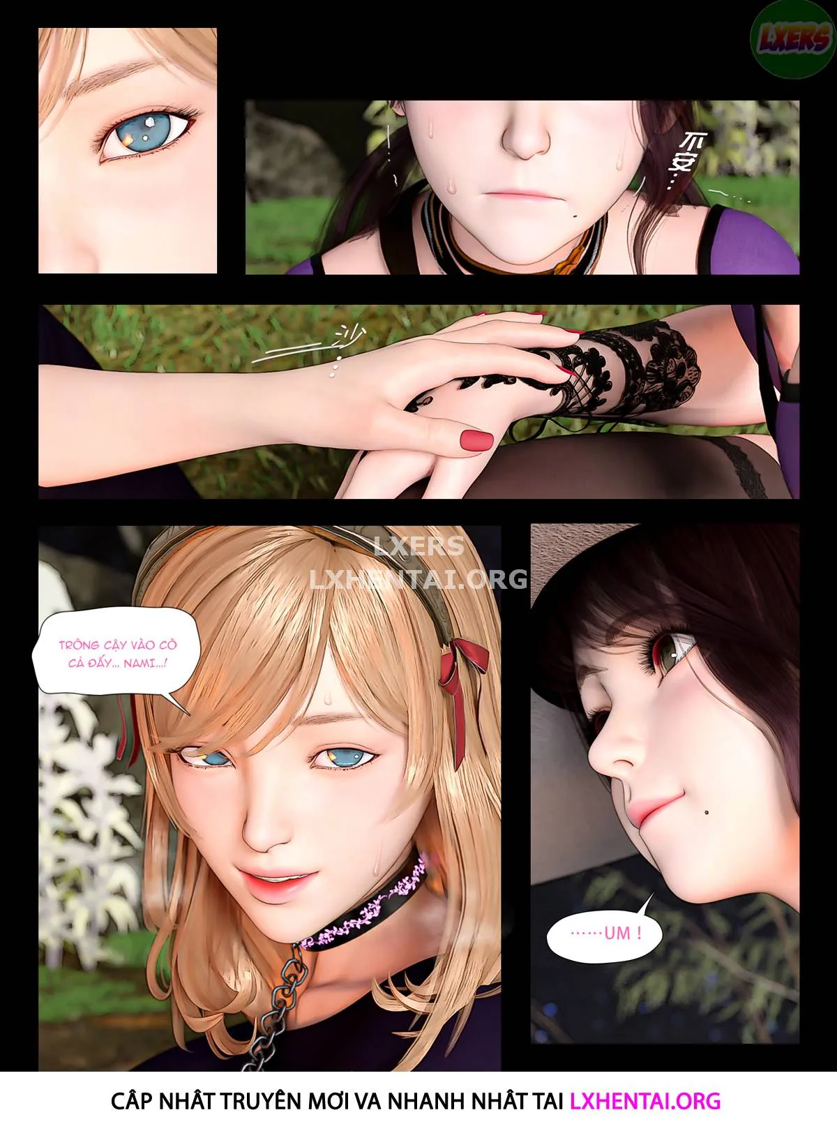 HentaiVN.net - Ảnh 29 - The Rose Fall Into Darkness - Chap 4