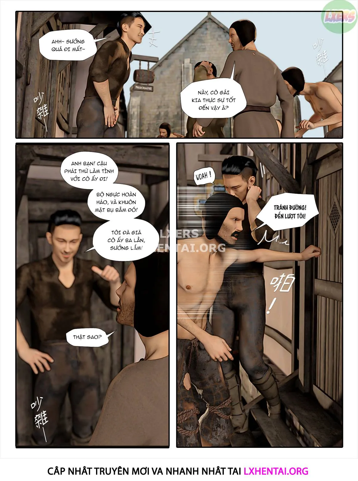 HentaiVN.net - Ảnh 39 - The Rose Fall Into Darkness - Chap 4