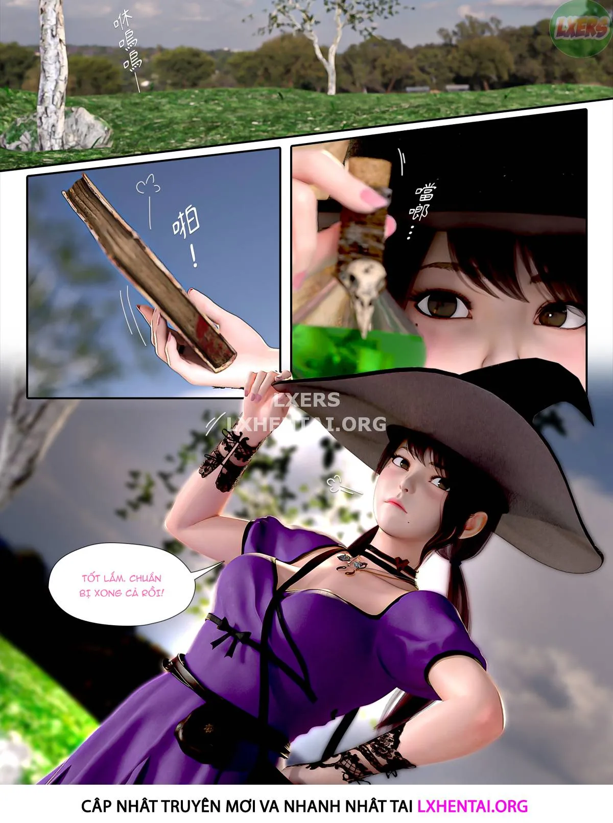 HentaiVN.net - Ảnh 54 - The Rose Fall Into Darkness - Chap 4
