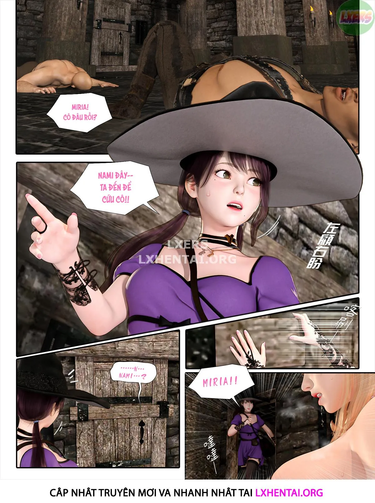 HentaiVN.net - Ảnh 13 - The Rose Fall Into Darkness - Chap 5