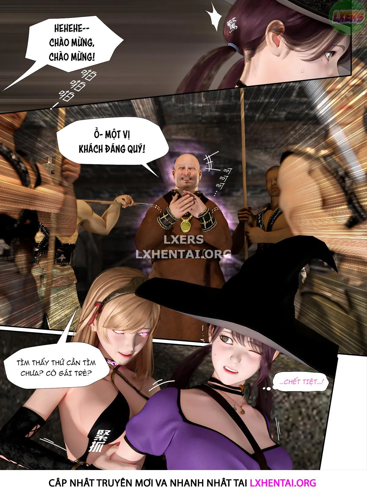 HentaiVN.net - Ảnh 15 - The Rose Fall Into Darkness - Chap 5