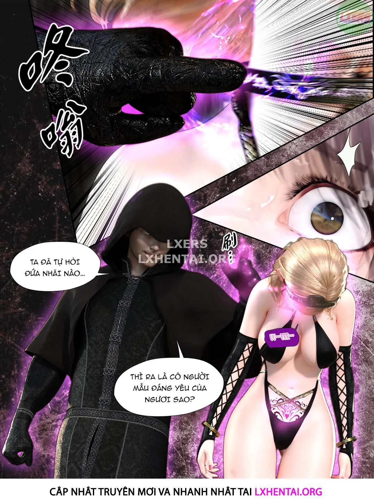 HentaiVN.net - Ảnh 42 - The Rose Fall Into Darkness - Chap 5