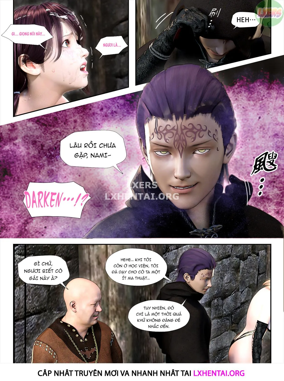 HentaiVN.net - Ảnh 43 - The Rose Fall Into Darkness - Chap 5