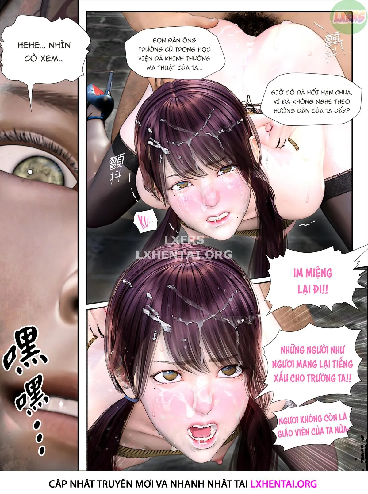 HentaiVN.net - Ảnh 44 - The Rose Fall Into Darkness - Chap 5