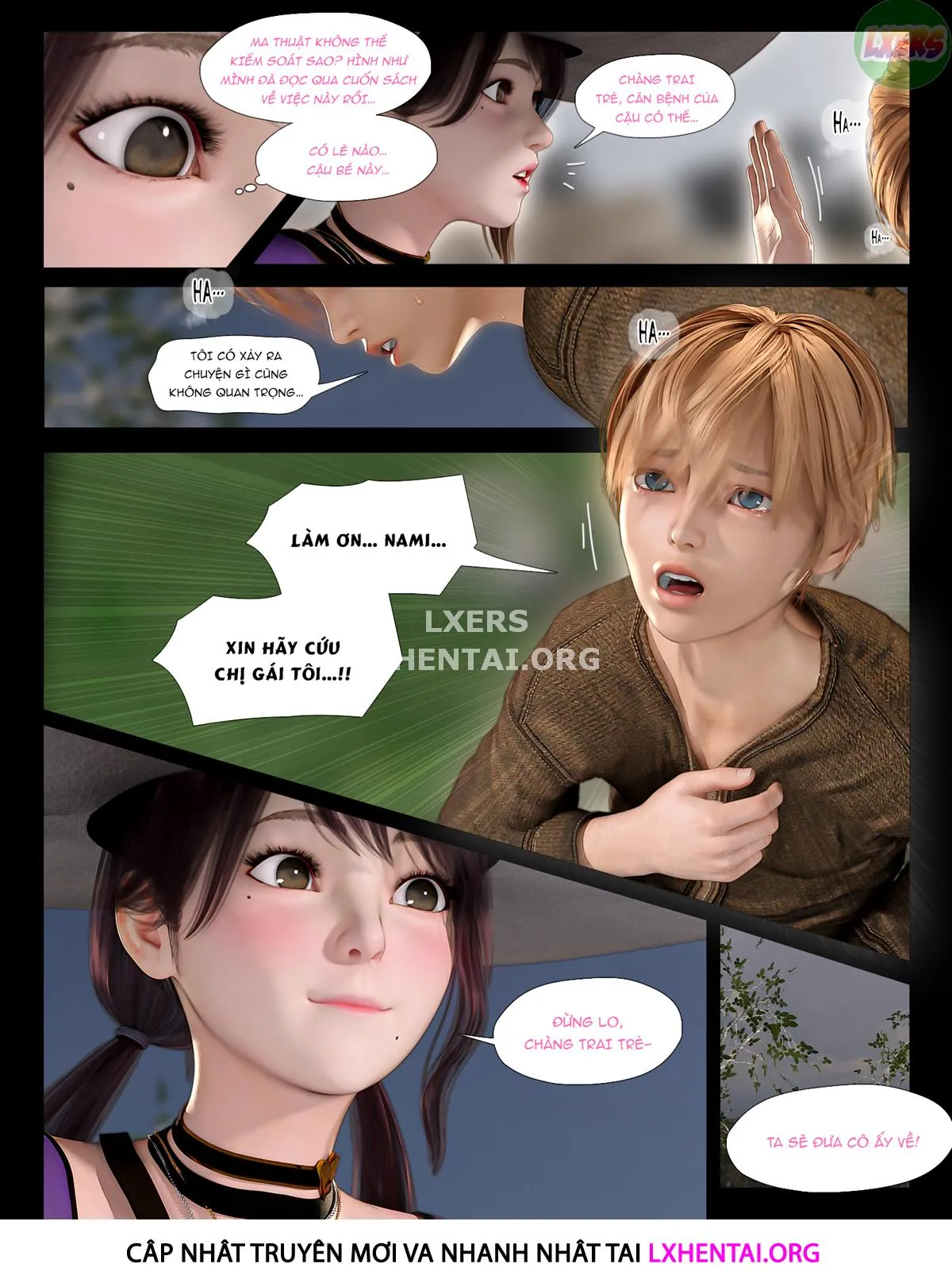 HentaiVN.net - Ảnh 9 - The Rose Fall Into Darkness - Chap 5
