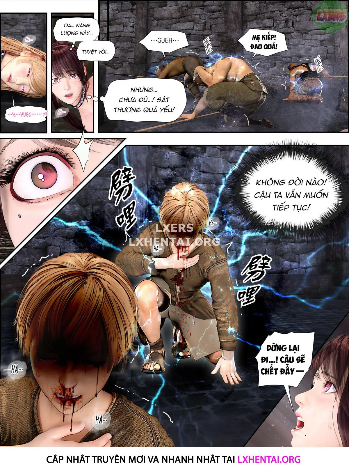 HentaiVN.net - Ảnh 34 - The Rose Fall Into Darkness - Chap 6 - [END]