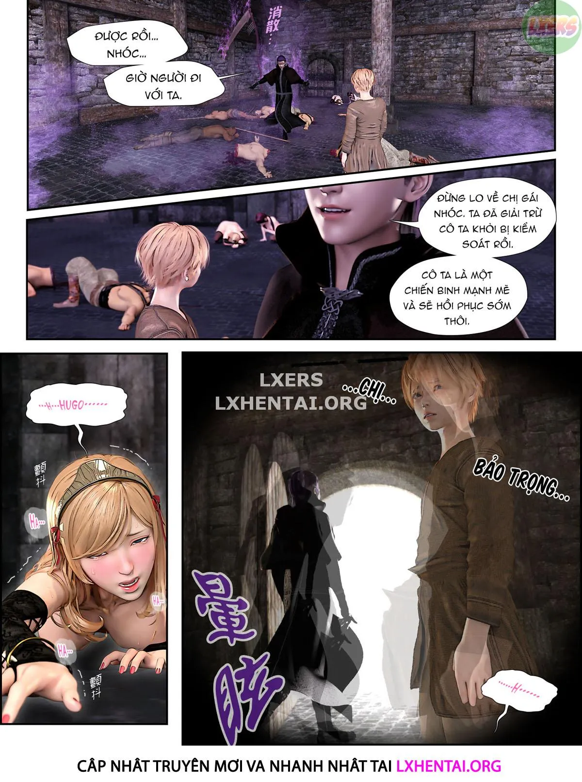 HentaiVN.net - Ảnh 42 - The Rose Fall Into Darkness - Chap 6 - [END]