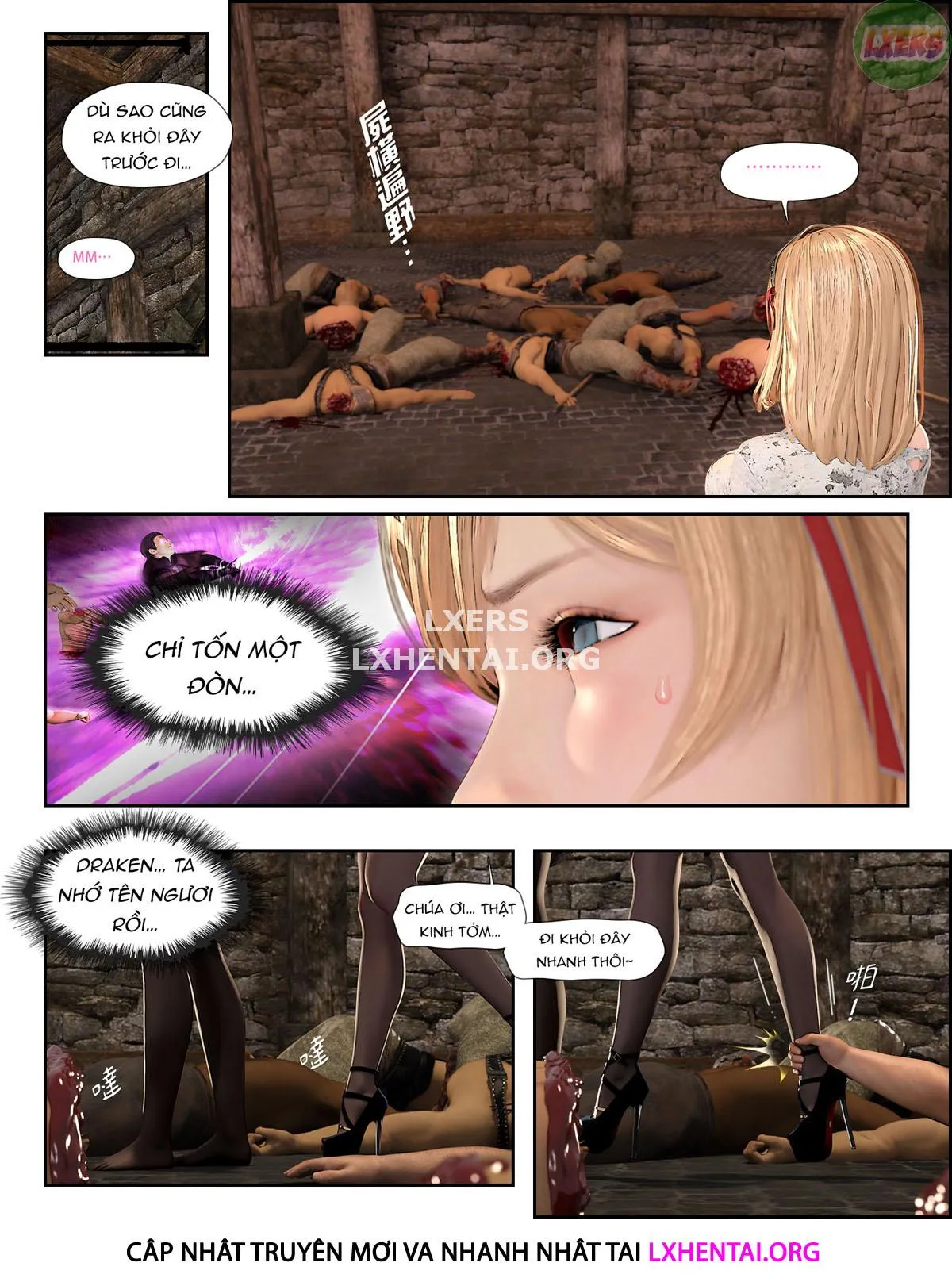 HentaiVN.net - Ảnh 47 - The Rose Fall Into Darkness - Chap 6 - [END]