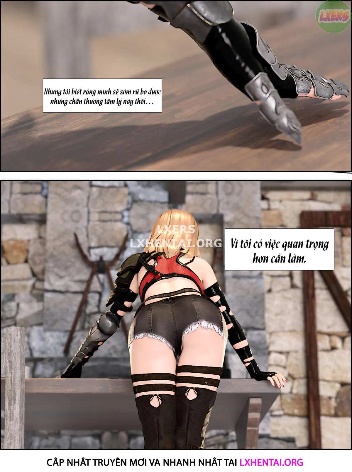 HentaiVN.net - Ảnh 53 - The Rose Fall Into Darkness - Chap 6 - [END]