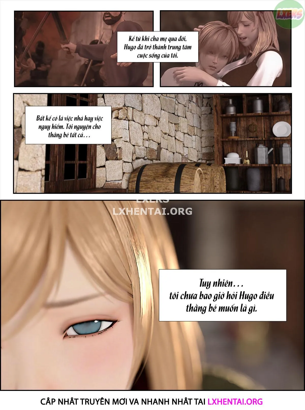 HentaiVN.net - Ảnh 54 - The Rose Fall Into Darkness - Chap 6 - [END]