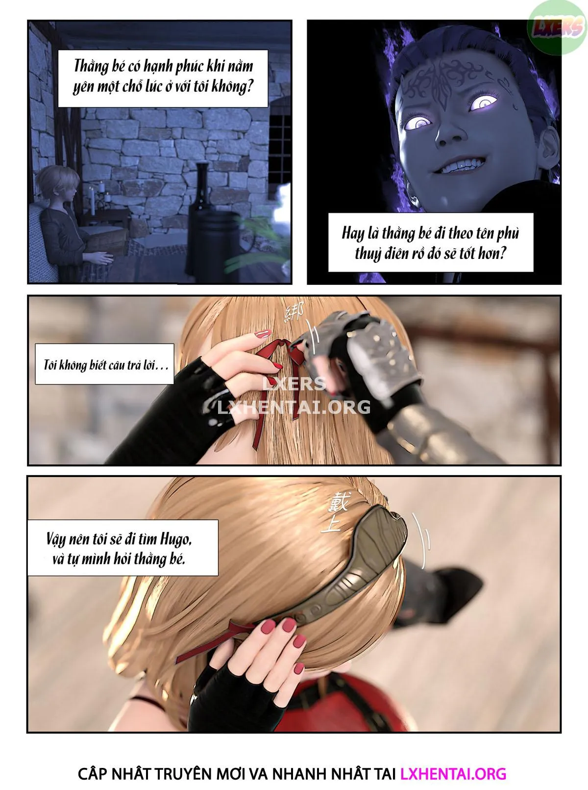HentaiVN.net - Ảnh 55 - The Rose Fall Into Darkness - Chap 6 - [END]