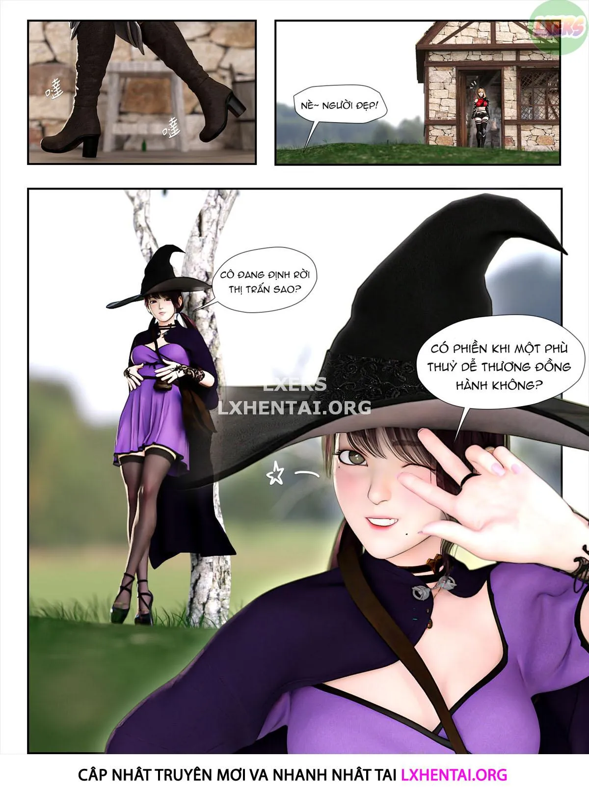 HentaiVN.net - Ảnh 57 - The Rose Fall Into Darkness - Chap 6 - [END]