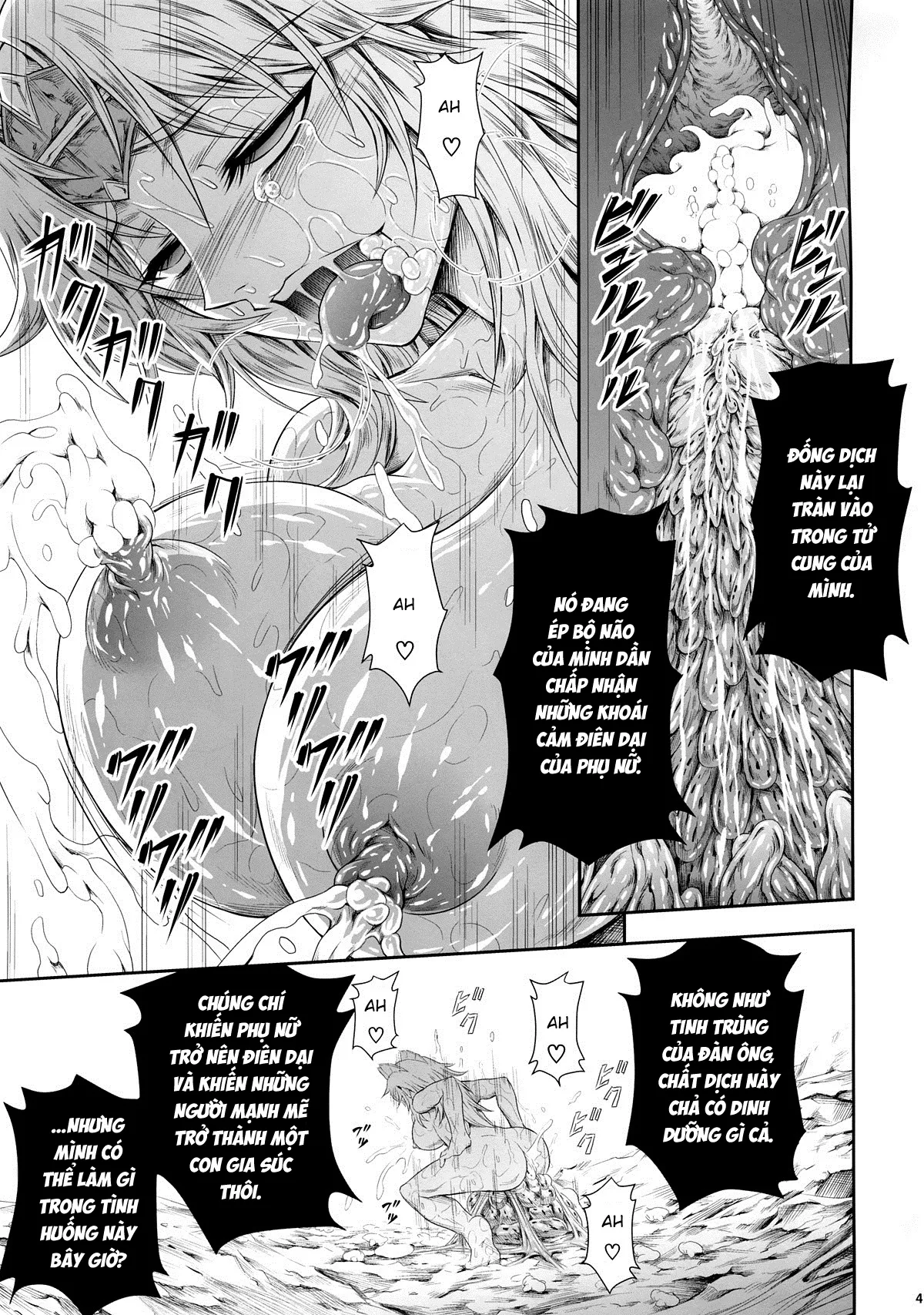 HentaiVN.net - Ảnh 43 - Solo Hunter no Seitai 4 The third part [ソロハンターの生態 4 The third part] - Oneshot