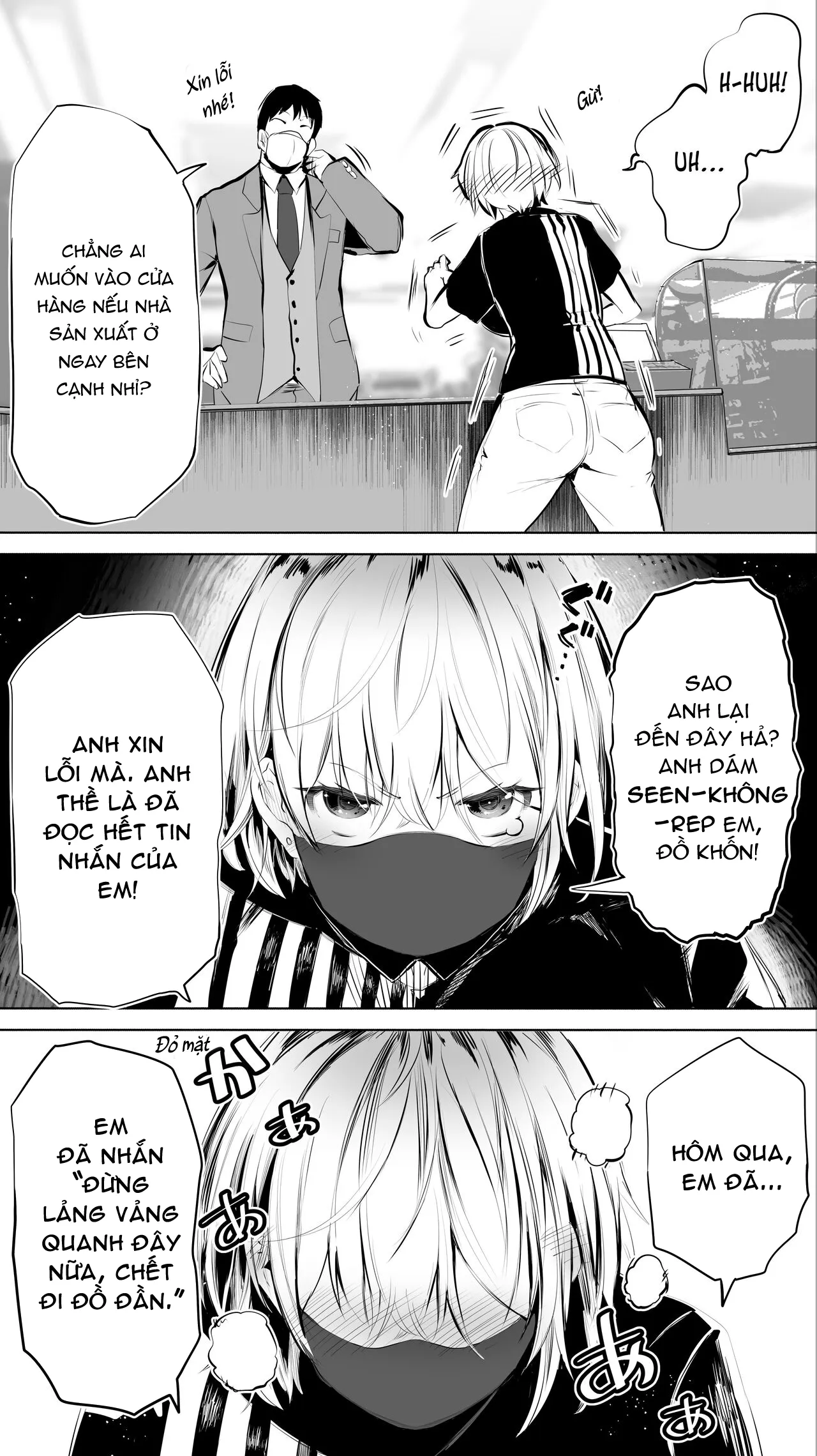 HentaiVN.net - Ảnh 10 - Bạn chịch nơi quê nhà [A My Hometown Fuck Buddy Late-night shift store clerk A's case] - 0.5 shot