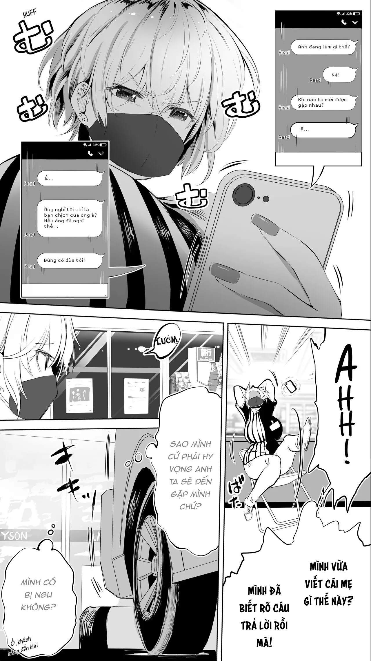 HentaiVN.net - Ảnh 8 - Bạn chịch nơi quê nhà [A My Hometown Fuck Buddy Late-night shift store clerk A's case] - 0.5 shot