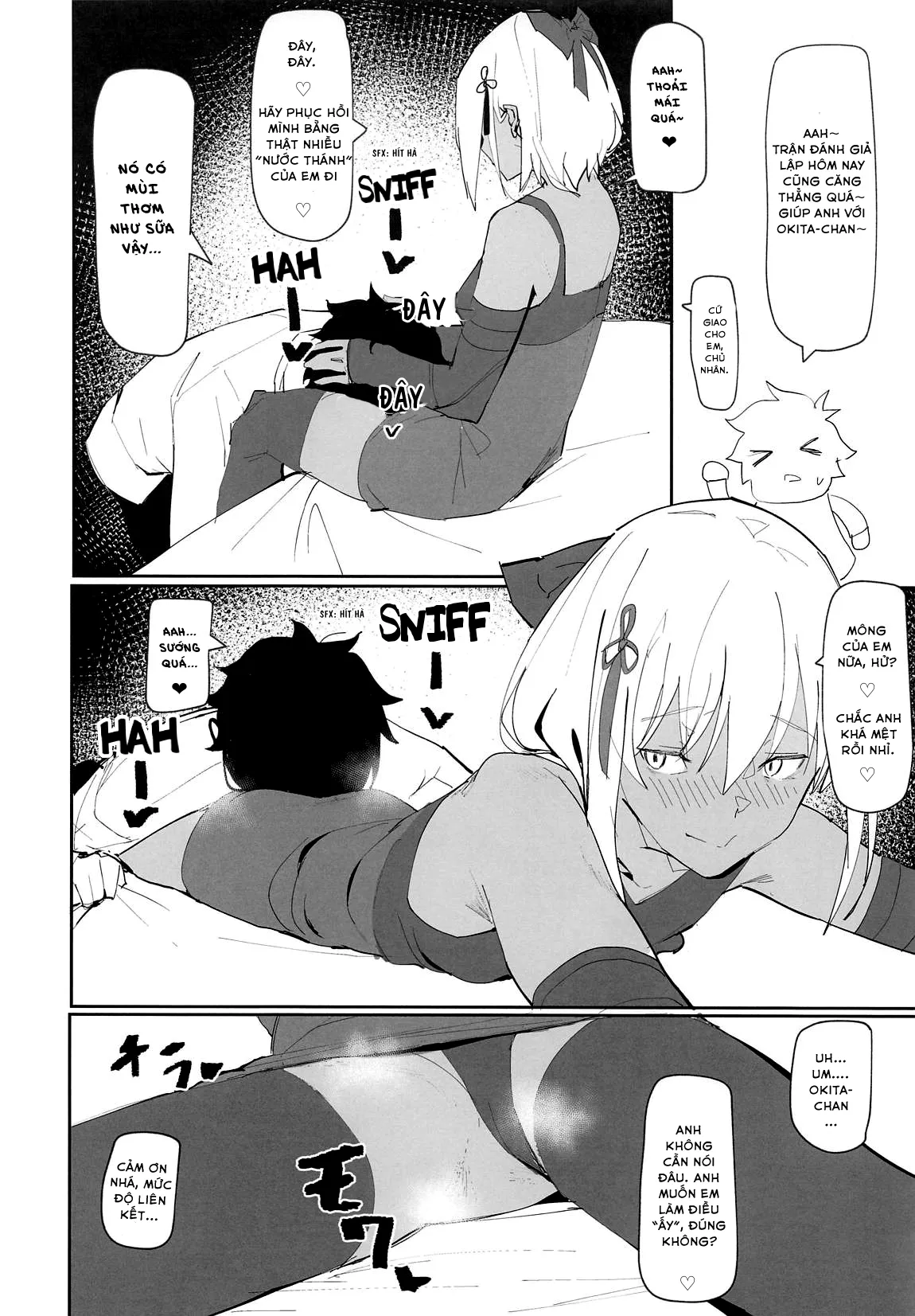 HentaiVN.net - Ảnh 13 - Okita-chan sẽ làm mọi thứ vì tôi - Oneshot
