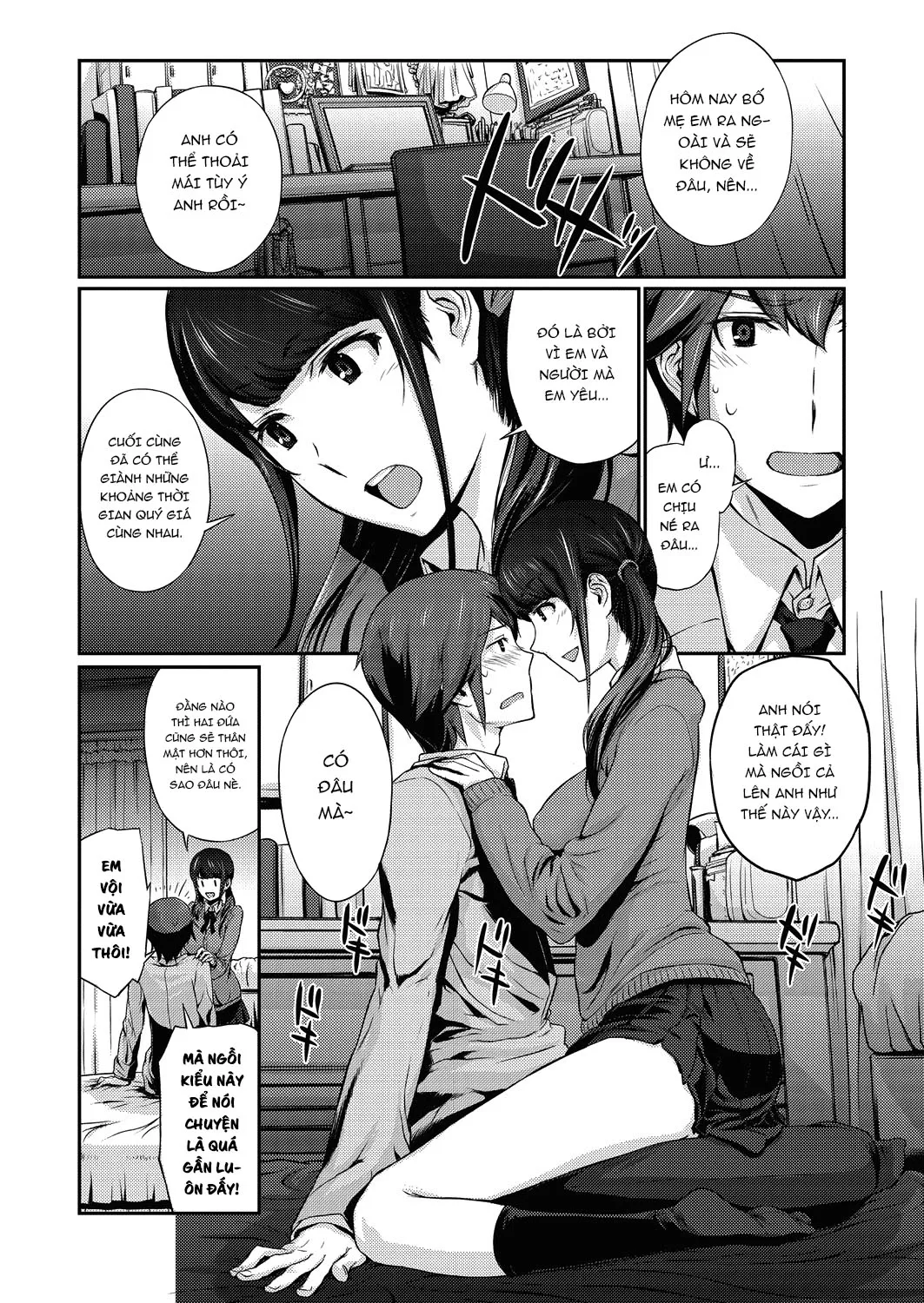 HentaiVN.net - Ảnh 7 - Lang Nữ và Chàng Cừu [Masaharu] Ookami-san to] - Oneshot