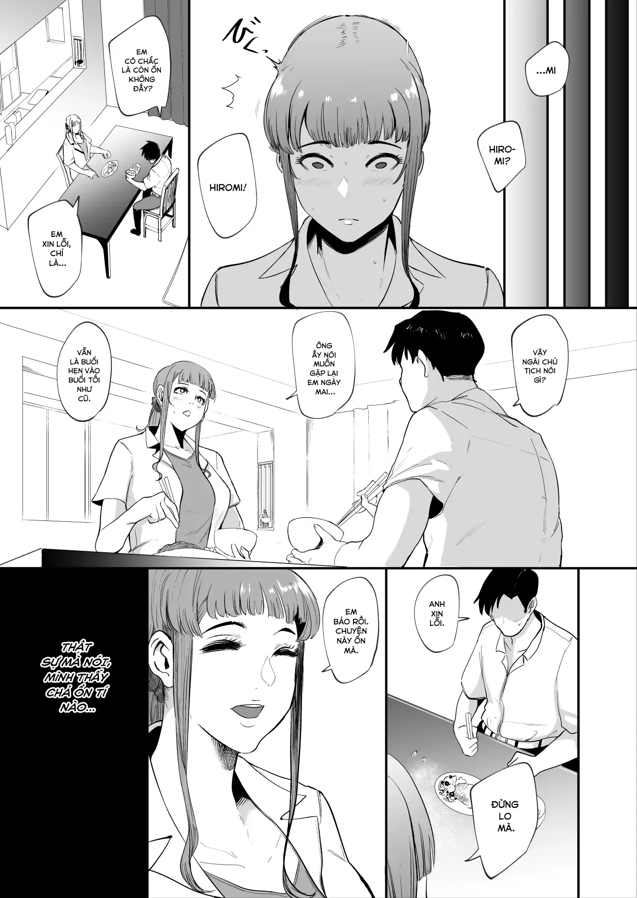 HentaiVN.net - Ảnh 18 - Cô vợ dâm với chiếc mặt nạ bún cu [Fella Mask Fujin;펠라 마스크 부인;Blowjob Mask Wife] - Oneshot