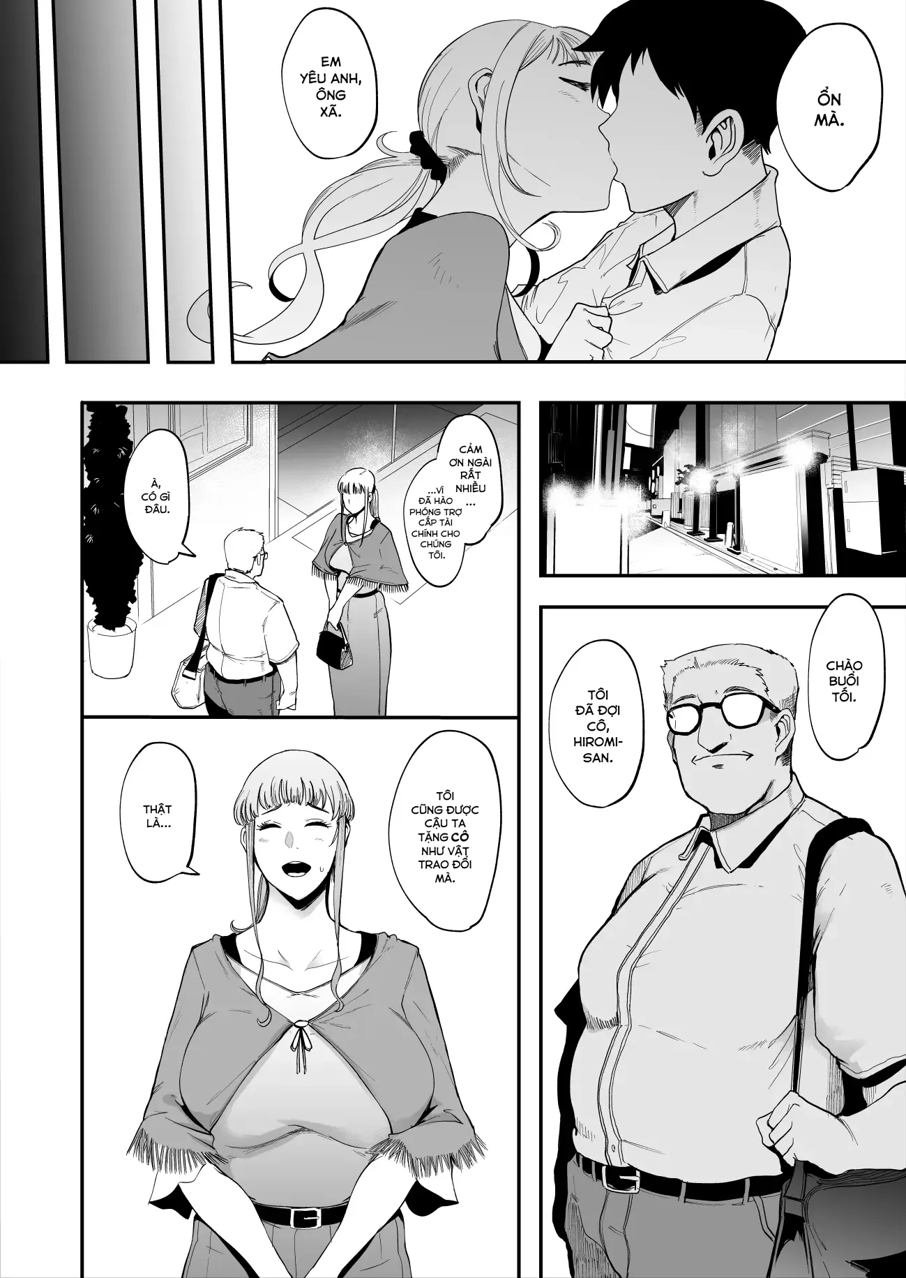 HentaiVN.net - Ảnh 3 - Cô vợ dâm với chiếc mặt nạ bún cu [Fella Mask Fujin;펠라 마스크 부인;Blowjob Mask Wife] - Oneshot