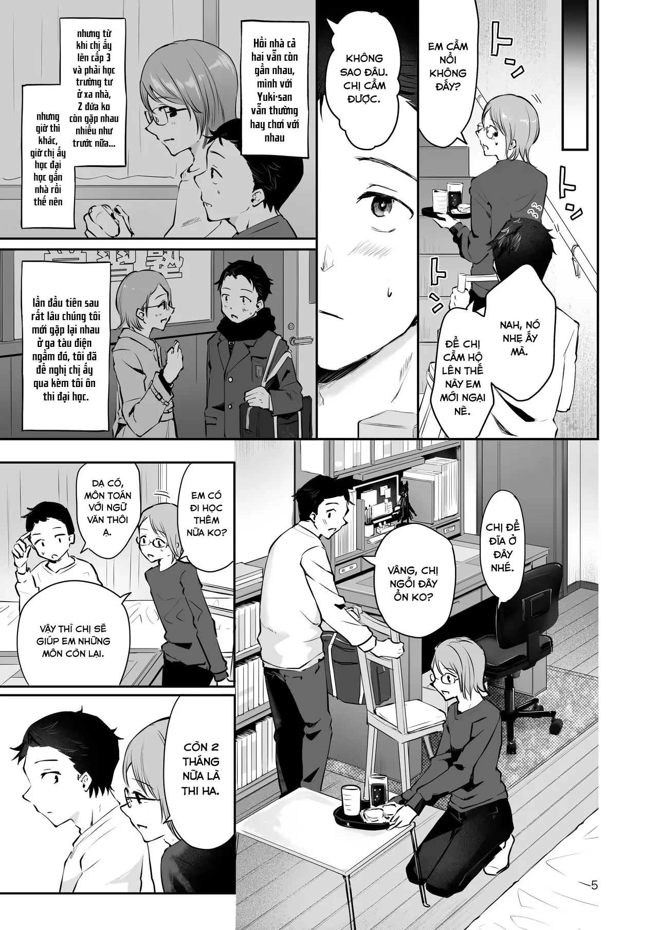HentaiVN.net - Ảnh 4 - Khi bông tuyết rơi [Yuki no Furu Koro] - Oneshot