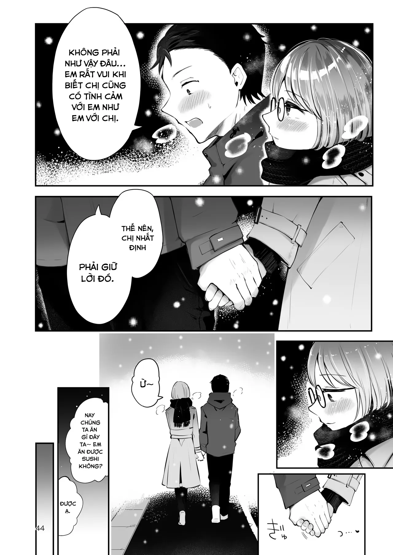 HentaiVN.net - Ảnh 43 - Khi bông tuyết rơi [Yuki no Furu Koro] - Oneshot