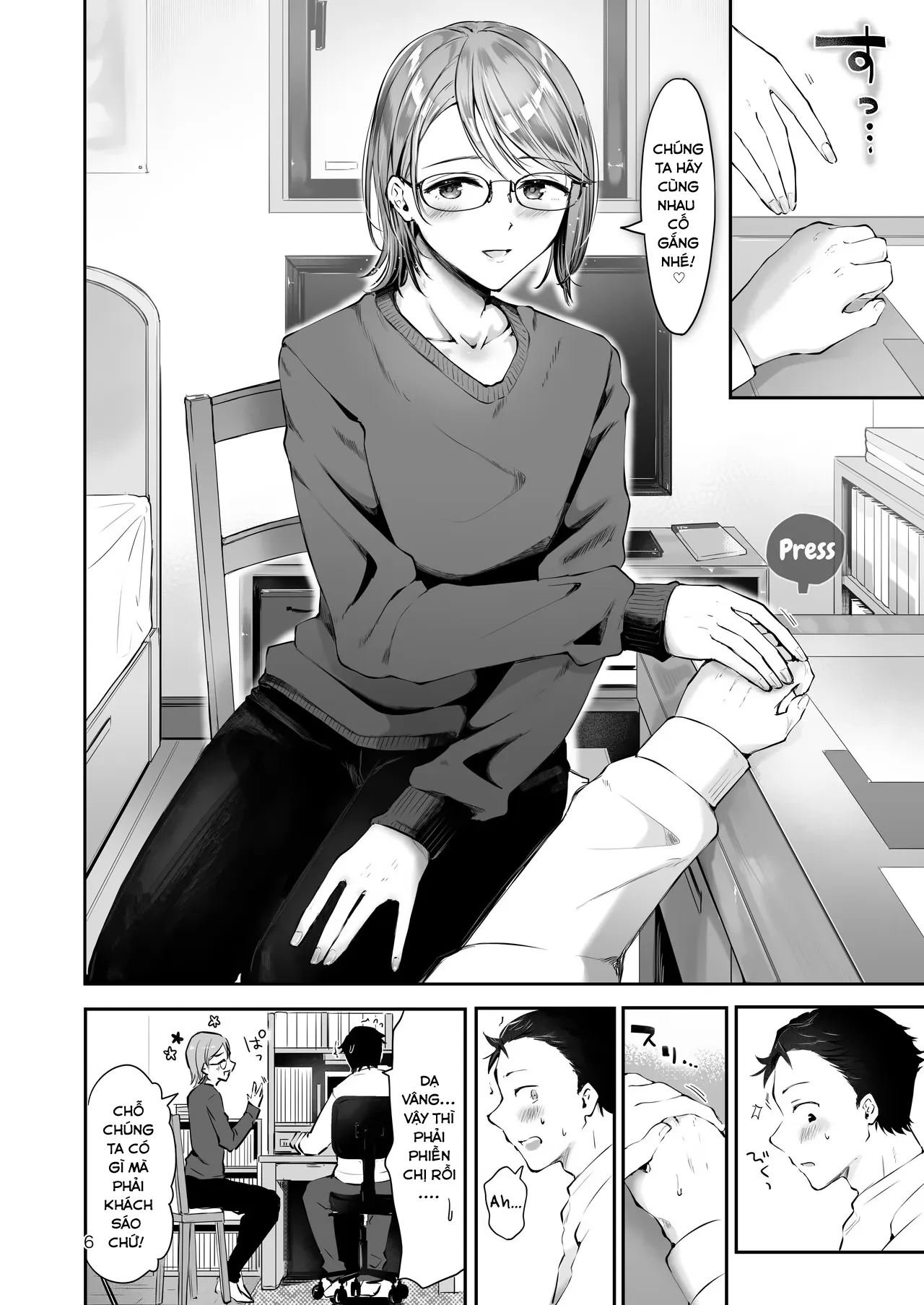 HentaiVN.net - Ảnh 5 - Khi bông tuyết rơi [Yuki no Furu Koro] - Oneshot