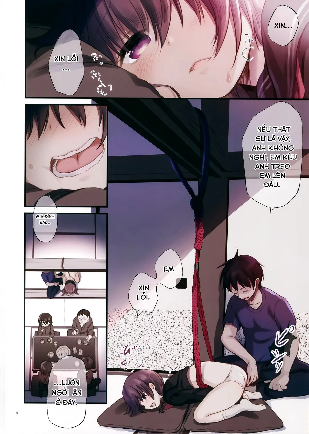 HentaiVN.net - Ảnh 5 - Trói và chơi đùa bé loli cấp 2 đảm đang bằng sextoy [JC x Kinbaku x Omocha ; JC x Bondage x Toys] - Oneshot